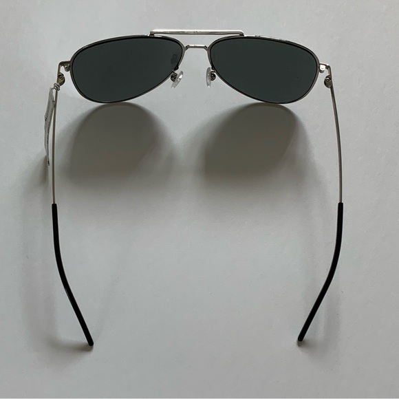 Saint Laurent™ CLASSIC 11 Silver Metal Mirrored Sunglasses NWT - Picture 15 of 16
